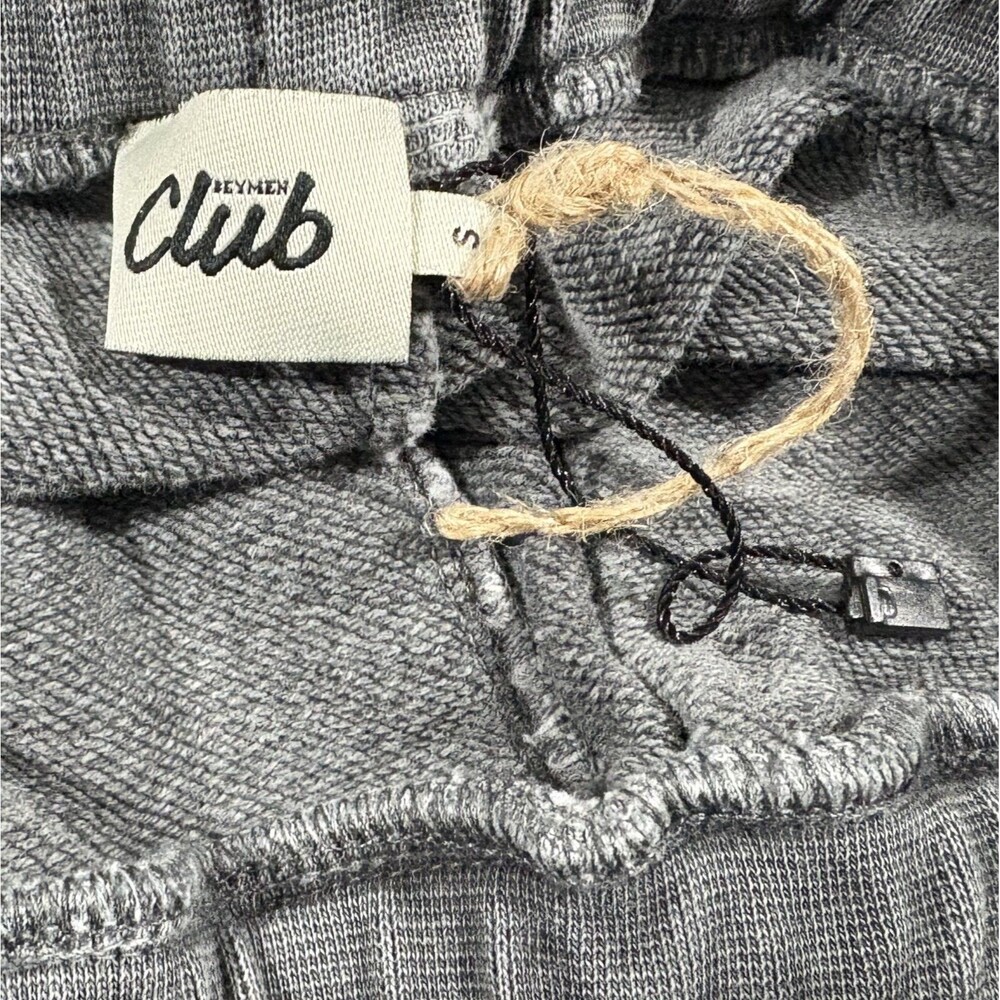 Beymen Club Gray Mens Jogger Sweatpants Cotton Grunge Drawstring Casual Gym Sz S - Picture 11 of 11